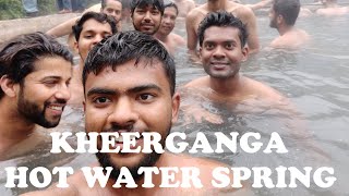 VLOG3 Hot water spring at Kheerganga  downtrek to Kasol  KasolKheerganga Trek SERIES FINALE [upl. by Kelby]