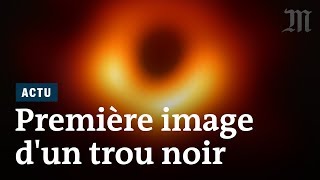 Voici la première image d’un trou noir [upl. by Genovera]