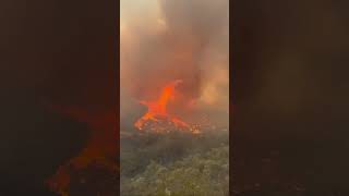 30 September 2024  Line Fire  San Bernardino County CA  43251 acres evacuations for Big Bear [upl. by Eirrod]