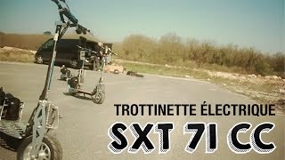 SXT 71 CC  Trottinette thermique [upl. by Burgess717]