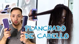 ¿Comó Planchar un Cabello  como un PROFESIONAL   Tutorial [upl. by Skye268]