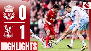 Firsthalf Goal Defeats Reds at Anfield  Liverpool 01 Crystal Palace  Highlights [upl. by Erdnoid]