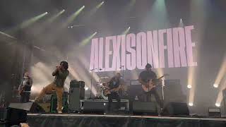 Alexisonfire  Accidents Live  Rock The Park 2023 [upl. by Ellesirg]