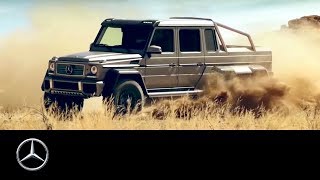 MercedesBenz G 63 AMG 6x6 Latest member of the GClass family [upl. by Lilian807]