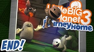 LittleBigPlanet 3  The Journey Home ENDING 100 Walkthrough  From Chaos to Cakes  LBP3 PS4 [upl. by Zsa Zsa562]