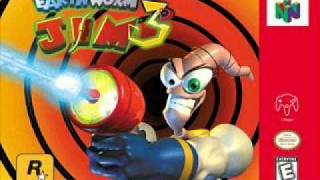 Earthworm Jim 3D  Barn Theme Extended [upl. by Wilda]