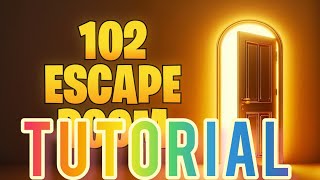 102 ESCAPE ROOM FULL GUIDE FORTNITE TUTORIAL [upl. by Finnegan]