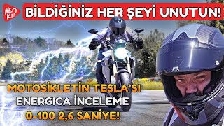 Motosikletlerin Teslası ENERGICA İnceleme ve 0100 Testi [upl. by Eerrahs]