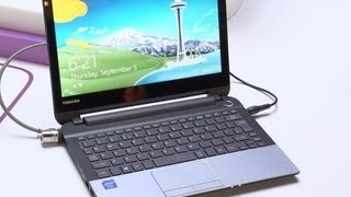 First Look The Toshiba Satellite NB15T an 11inch touchscreen portable laptop [upl. by Ingrim]