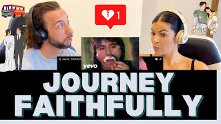 First Time Hearing Journey  Faithfully Reaction Video  WOW THESE GUYS ARE GREAT [upl. by Slavin]