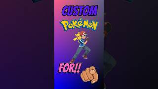 Creating CUSTOM POKEMON for YOU Short Episode 41 shorts [upl. by Shellans]