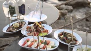 Ouzo at Ouzeri Almyra Hotel Cyprus [upl. by Fayth]