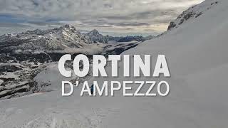 Cortina DAmpezzo  Dolomiti Ski  2024  2025 [upl. by Anitnemelc]