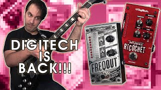 Rediscovering the Magic of Digitech  Whammy Ricochet amp FreqOut [upl. by Alekal524]