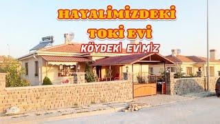 MUHTEŞEM TOKİ EVLERİ  TOKİ EVİNİ HAYALİMİZDEKİ EVE DÖNÜŞTÜRÜYORUZ EVİM ŞAHANE [upl. by Aruam]