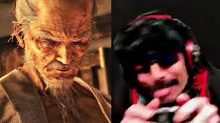 DrDisrespect destroys SEKIRO Boss while waiting for ELDEN RING Day 289 [upl. by Rorke]