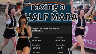 racing my first HALF MARATHON  tips amp what i learned [upl. by Chaing]