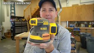 Dewalt 20v Cordless Sander Review  Pros and Cons [upl. by Llehcal]