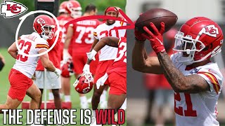 The Kansas City Chiefs DEFENSE Looks INSANE at Training Camp  Chiefs Training Camp News [upl. by Nayar]