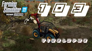 Iniciando la Deforestación para Expandir la Granja en Zielonka Farming Simulator 22 Ep 103 [upl. by Lynnea]