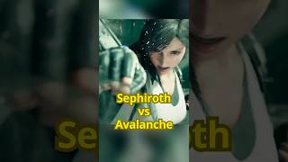 Final Fantasy VII Remake  Avalanche vs Sephiroth [upl. by Thorr]