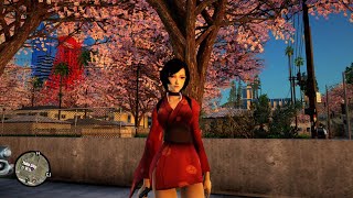 Kurenai  Red Ninja End of Honor PS2 GAME Mod  GTA SA [upl. by Aicenod820]