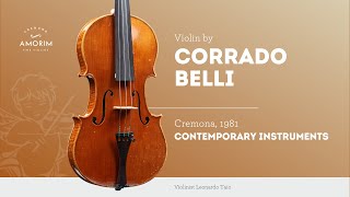 Violin by Corrado Belli Cremona 1981 [upl. by Higgs83]