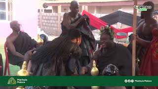 Atwima Kwanwomahene represents Asantehene at the burial rites of Apemhasehene Nana Mensah Apraku II [upl. by Atilal951]