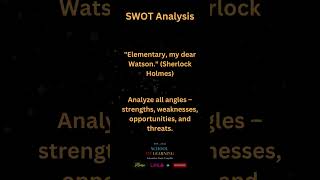 SWOT analysis [upl. by Kathe]