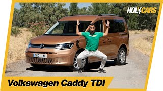 Volkswagen Caddy TDI 2022  Prueba  Review en español  HolyCars TV [upl. by Louisette]