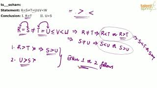 Coded Inequalities  Advanced Example 1 and 2  Reasoning Ability  TalentSprint Aptitude Prep [upl. by Rodmann]