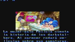 Darkstalkers The Night Warriors  Felicia Ending Español [upl. by Eneryc]