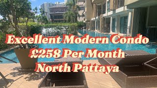 North Pattaya Modern Condo City Garden Tropicana Excellent Facilities Close To Shops  Night Life [upl. by Tobe]