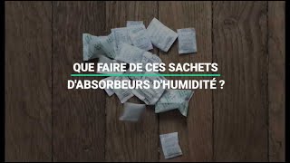 Cadeaux de Noël  Ne jetez plus les petits sachets de billes absorbeurs dhumidité réutilisezles [upl. by Eelsel]