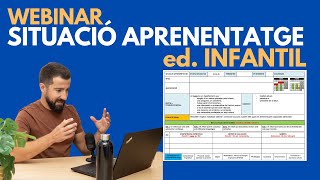 WEBINAR Situació daprenentatge ED INFANTIL [upl. by Sset]