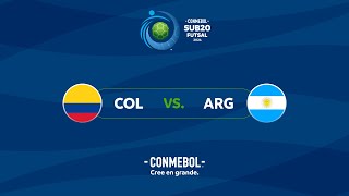 COLOMBIA vs ARGENTINA  CONMEBOL SUB20 FUTSAL 2024 [upl. by Velma]