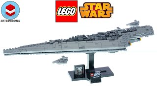 LEGO Star Wars 75356 Executor Super Star Destroyer  LEGO Speed Build Review [upl. by Ravens]