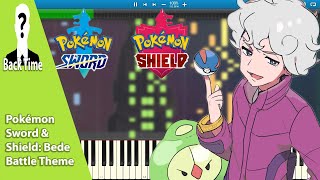 Pokémon Sword amp Shield Bede Battle Theme Piano Cover  Sheets amp Midi [upl. by Peltier305]