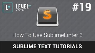 Sublime Text Tutorials 19  How To Use SublimeLinter 3 [upl. by Leahkim771]