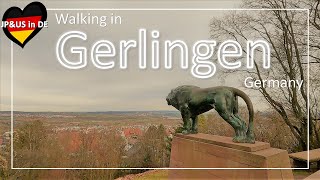 【Gerlingenドイツ】🇩🇪Walking in Gerlingen Germany in Winter  Day Trip from Stuttgart  Walking Tour [upl. by Tiertza394]