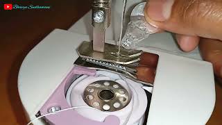 akiara mini sewing machine demo ಮಿನಿ ಹೊಲಿಗೆ ಯಂತ್ರ  mini sewing machine kannada vlog [upl. by Waiter]