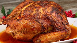 Easy Baked Turkey Recipe  How To Bake a Whole Turkey For Thanksgiving 2024 [upl. by Sherie]