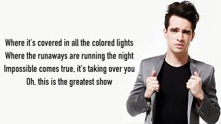 Panic At The Disco  The Greatest Show from The Greatest Showman Reimagined Full HD lyrics [upl. by Raimundo]