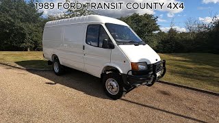 1989 FORD TRANSIT COUNTY 4X4 [upl. by Neraj221]