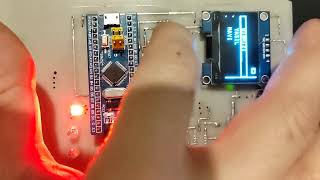 stm 32 stm32 arduino ledlights [upl. by Jarietta624]