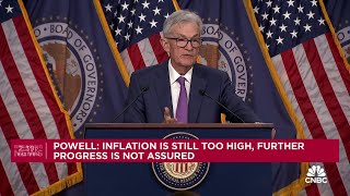 Fed Chair Powell The demand in the labor market is strong but is cooling [upl. by Eilssel]