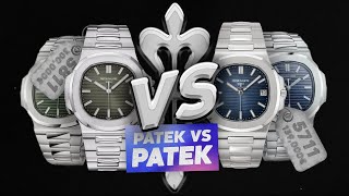 Patek Phillipe 5811 vs 5711 Nautilus Alt vs Neu  234 [upl. by Sparhawk150]