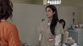 Oitnb  Maritza ramos and daya 1x02 [upl. by Norvin]