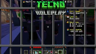 MI HANNO ARRESTATO PER COLPA DI UNA MULTAminecraft tecnocraft roleplay [upl. by Jeremias]