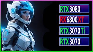 RX 6800 XT vs RTX 3080 vs RTX 3070 Ti vs RTX 3070 Test 10 games at 1440P [upl. by Lehcsreh407]